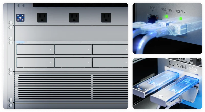 UNAS Pro 8 Image Grid