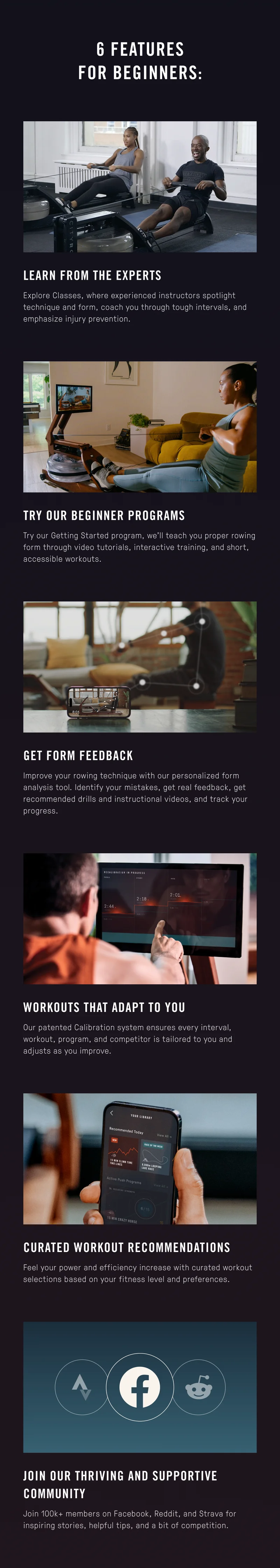 Beginner-friendly features