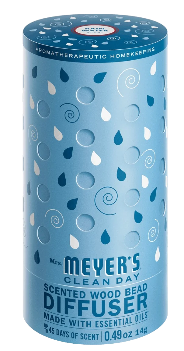 Image of Mrs. Meyer's Clean Day Rain Water Scented Wood Bead Diffuser