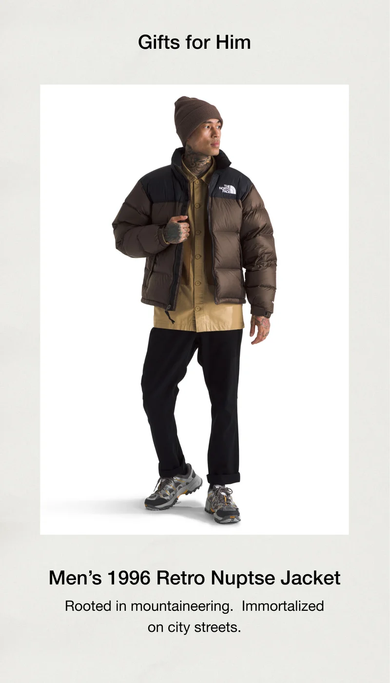 Men's 1996 Retro Nuptse Jacket. Rooted in mountaineering. Immortalized on city streets.