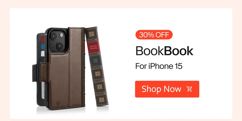 30% Off BookBook for iPhone