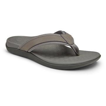 Vionic Men's Leather Thong Sandals - Tide