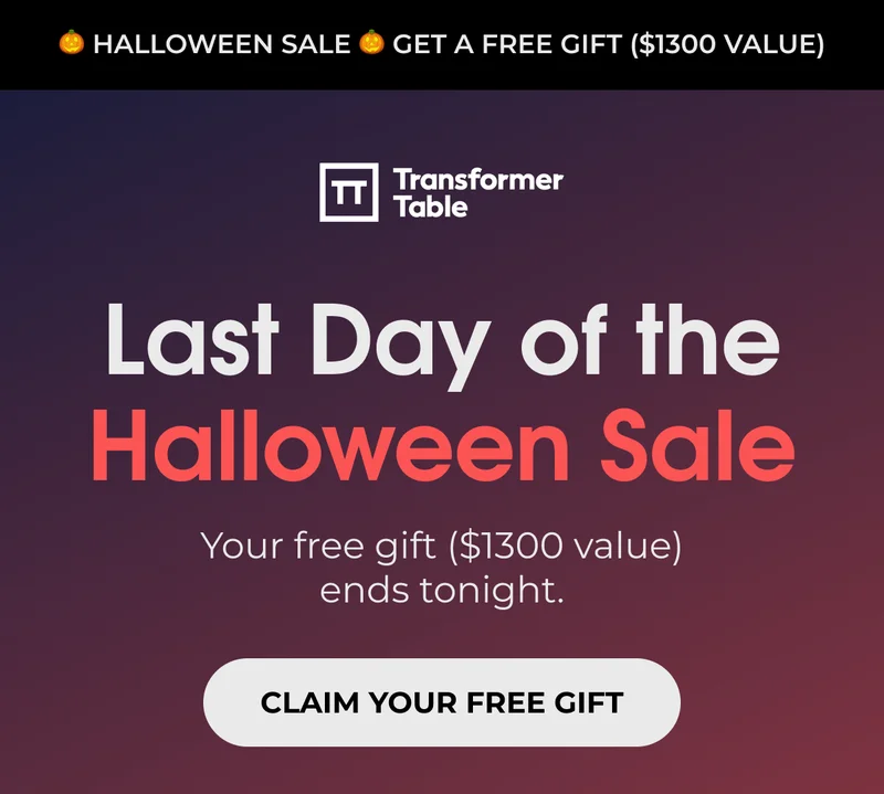 Last Day of the Halloween Sale