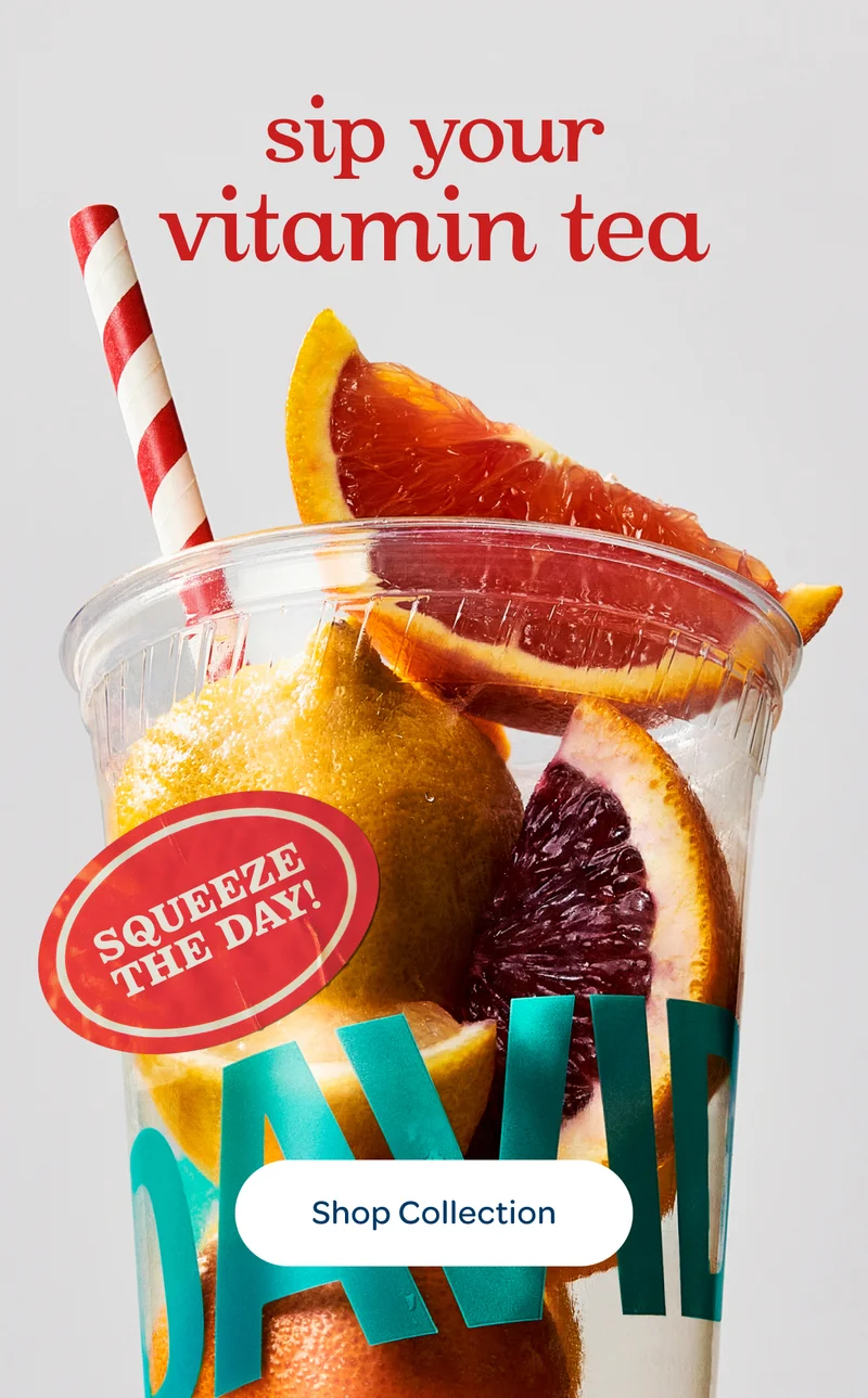 Sip your vitamin tea - Shop the collection
