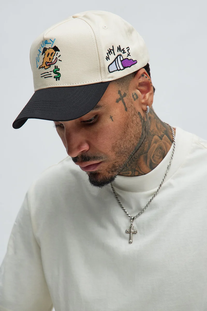Image of Chase The Bag Snapback Hat - Tan