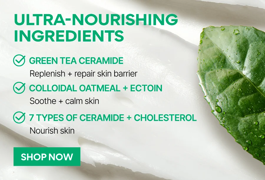 NEW GREEN TEA CERAMIDE CREAM