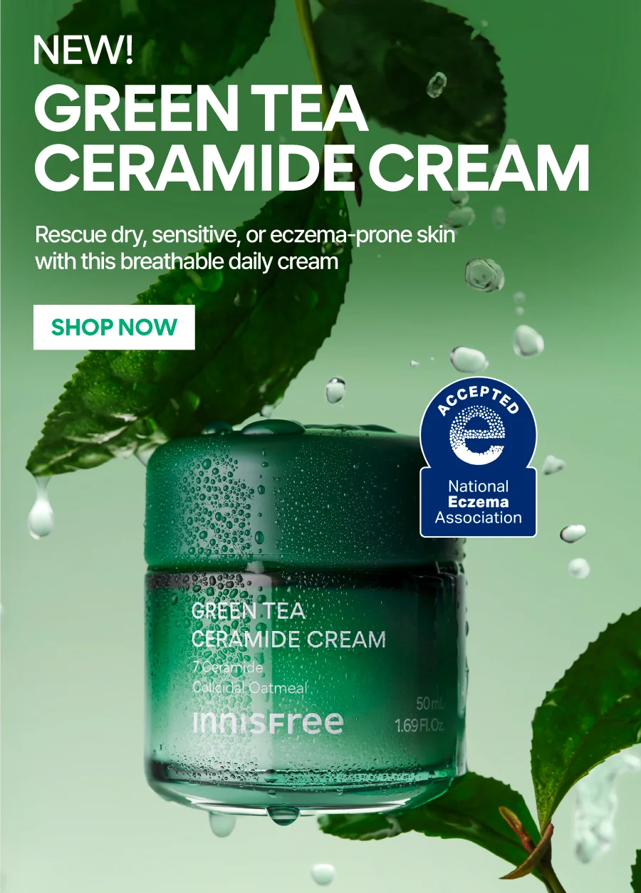 NEW GREEN TEA CERAMIDE CREAM