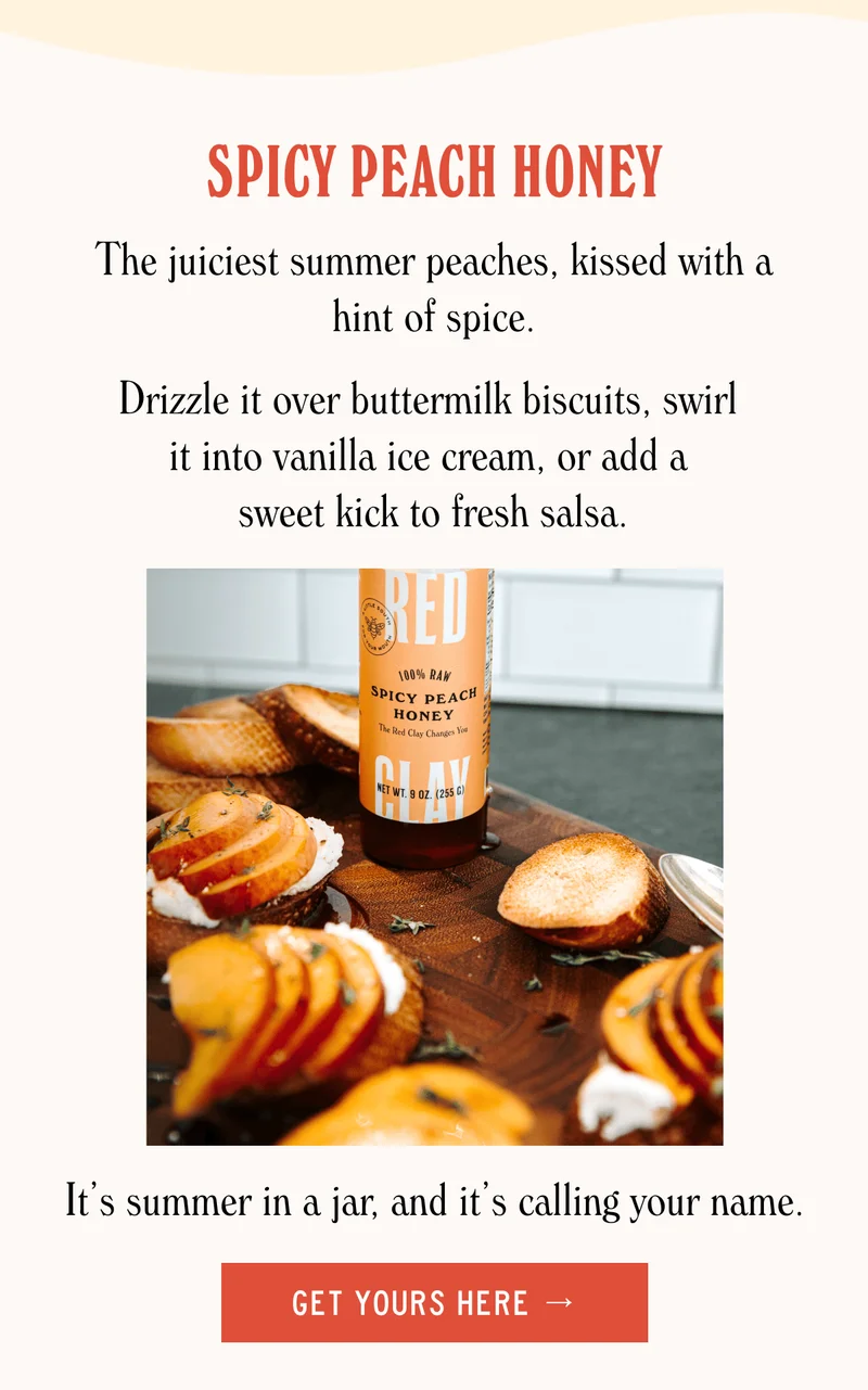 Spicy Peach Honey