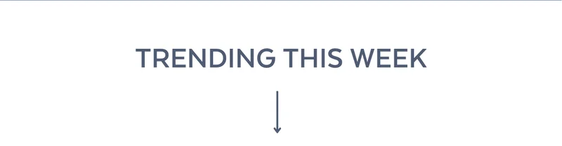 Trending this week.