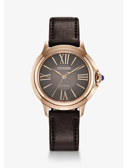 Leather strap Citizen L Ceci