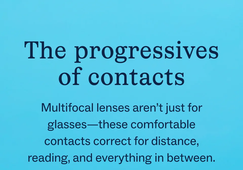 The progressives of contacts