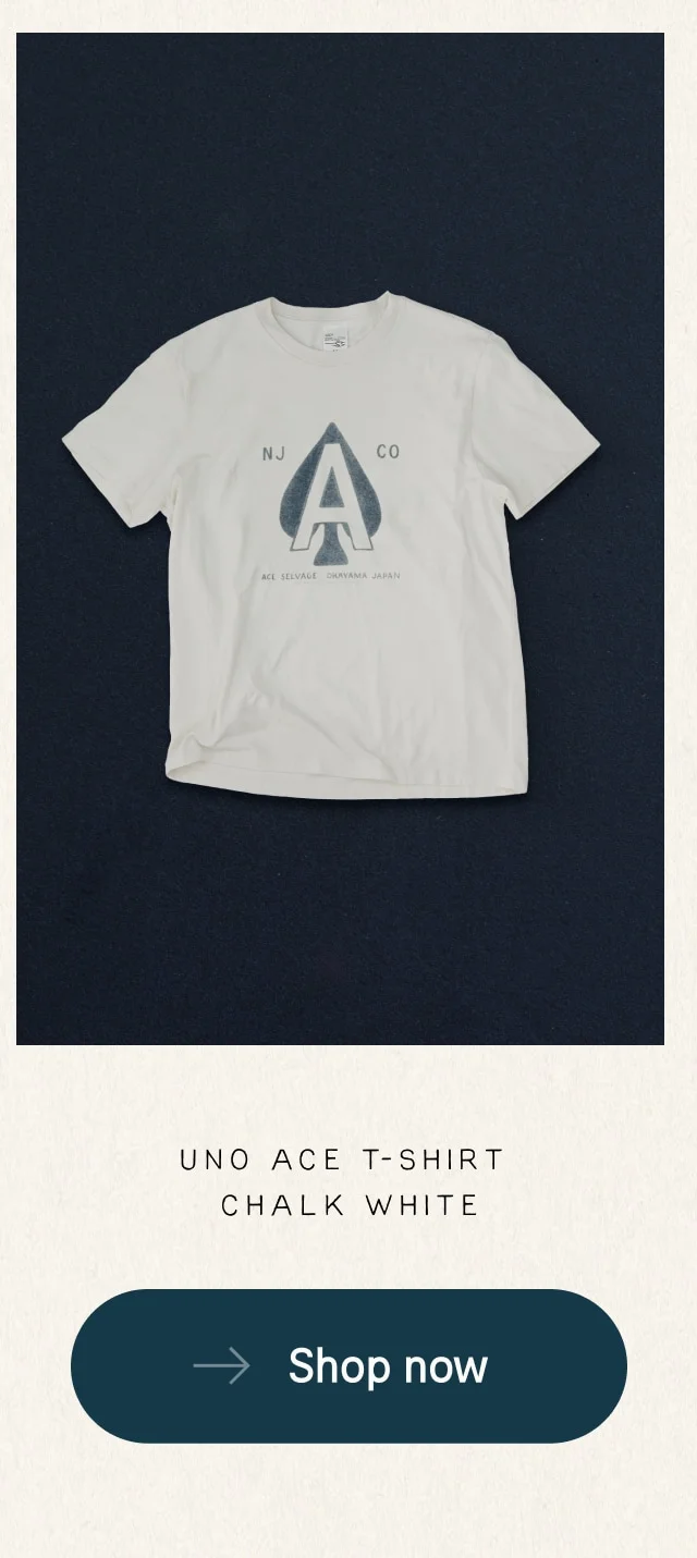 Uno Ace T-shirt Chalk White