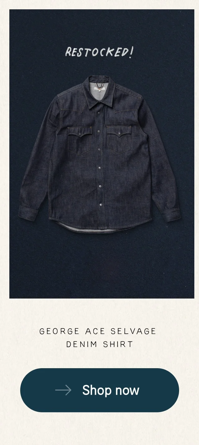 George Ace Selvage Denim Shirt