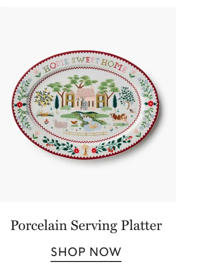 Porcelain Serving Platter
