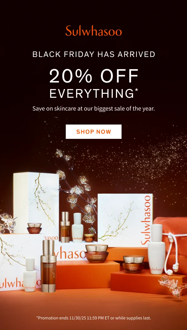 Black Friday Week: 20% off sitewide