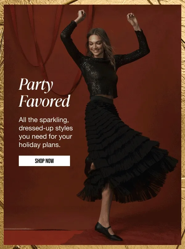 Party Favored Shop Now