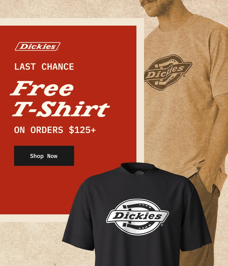 Spend $125+ Get a Free T-Shirt. Shop Now.