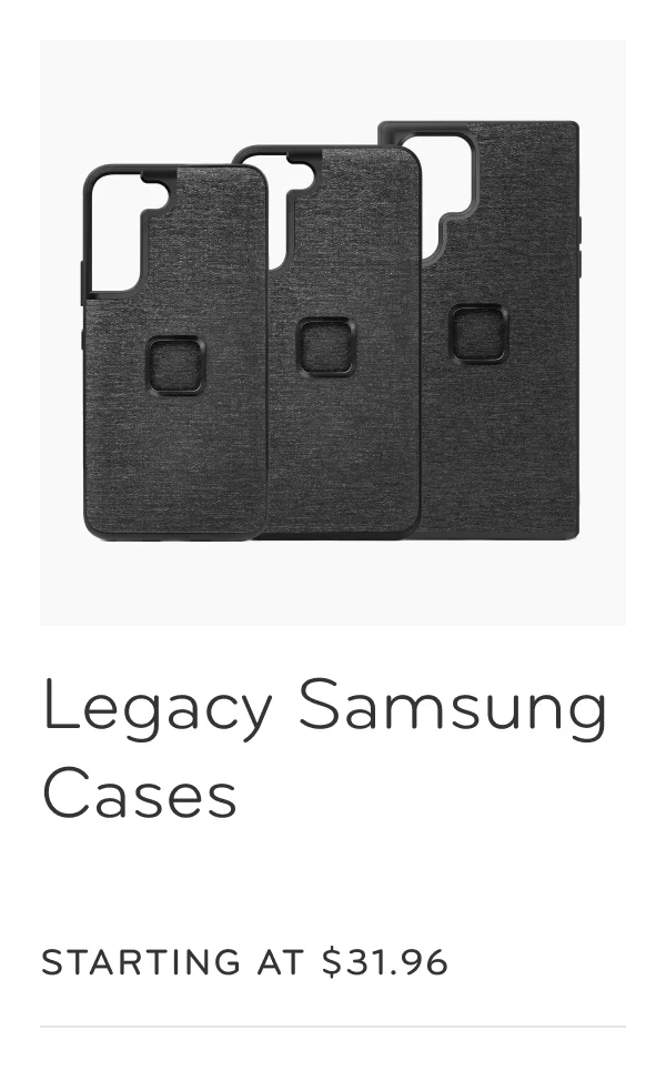 Legacy Samsung cases