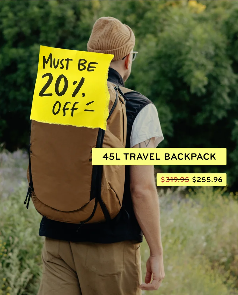 45L Travel Backpack