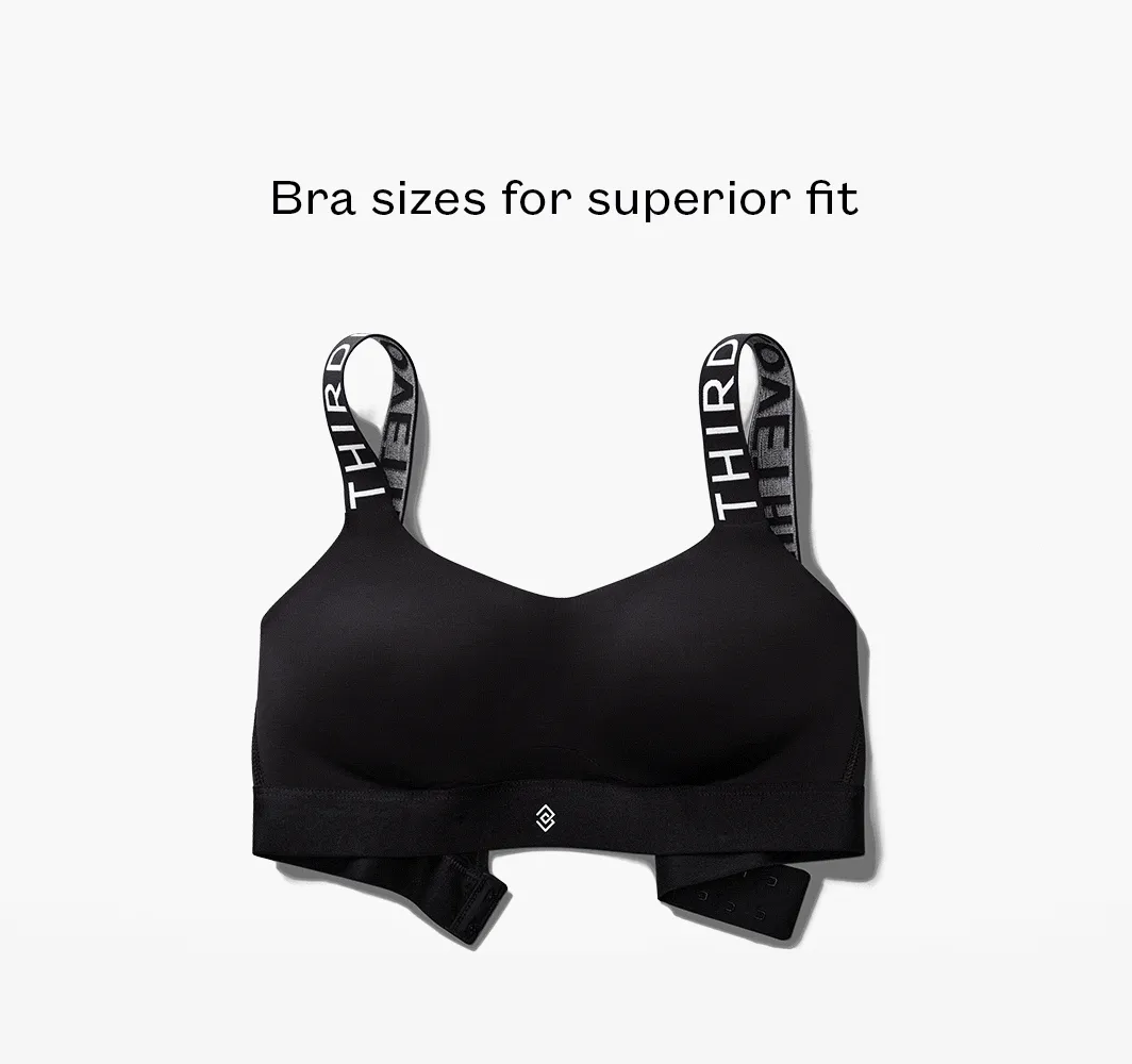 Bra sizes for superior fit