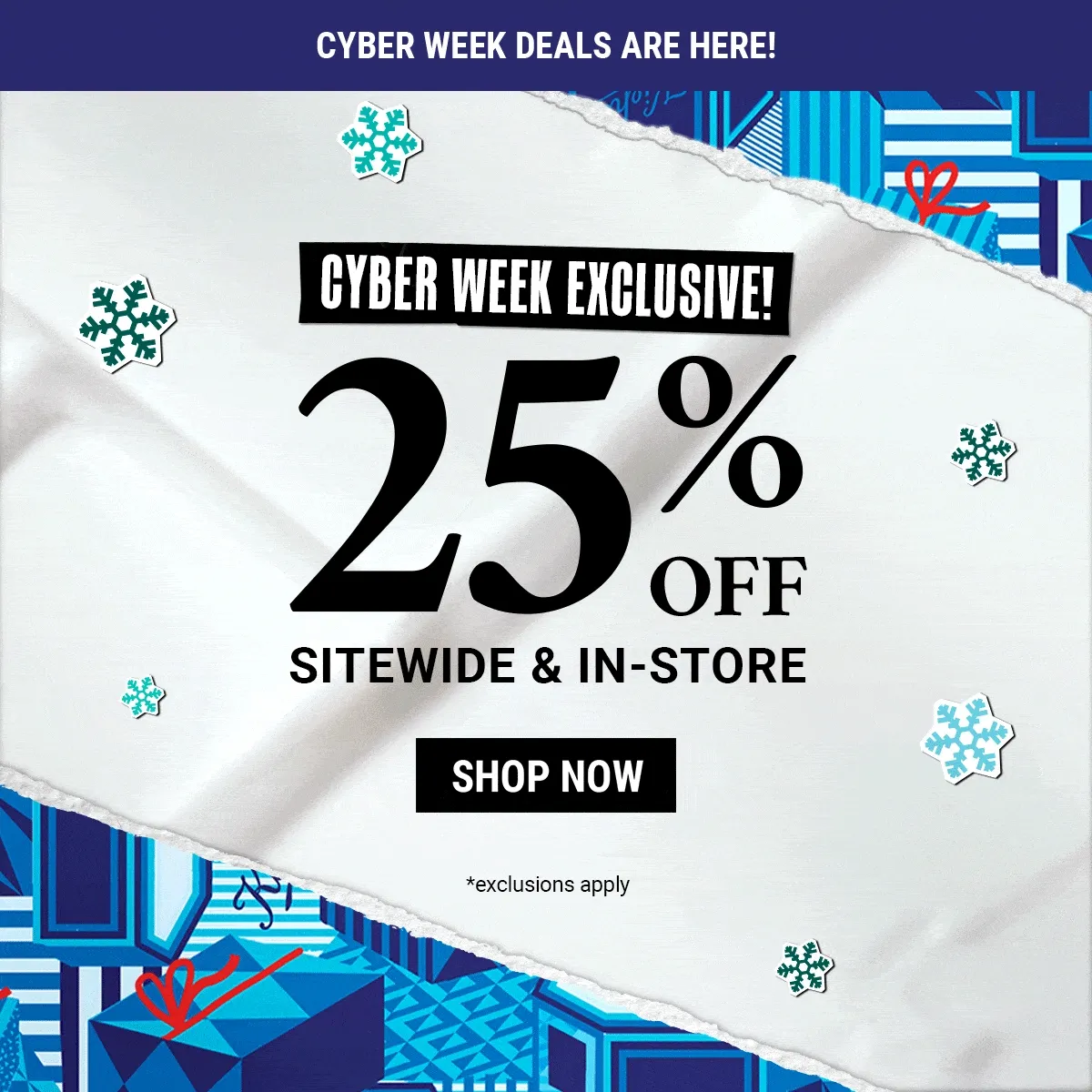 25% OFF