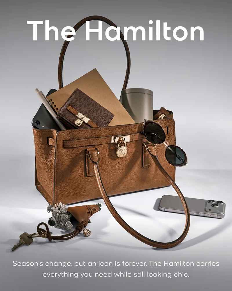 The Hamilton Season's change, but an icon is forever. The Hamilton carries everything you need while still looking chic.