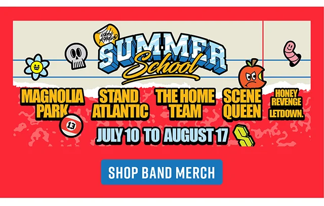 Summer School Shop Band Merch
