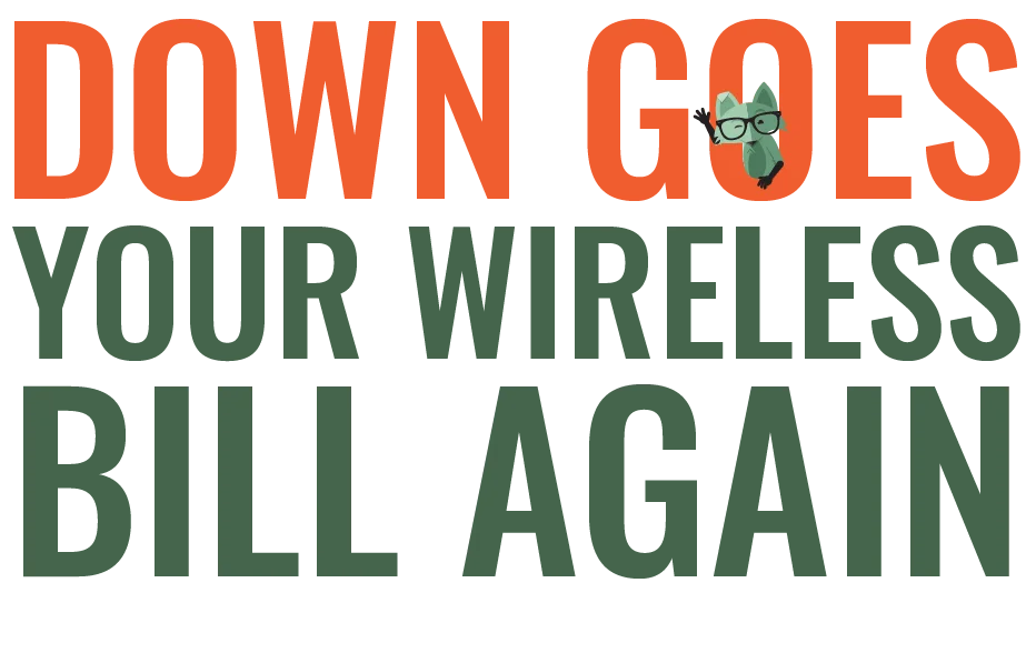 Down goes your wireless bill again