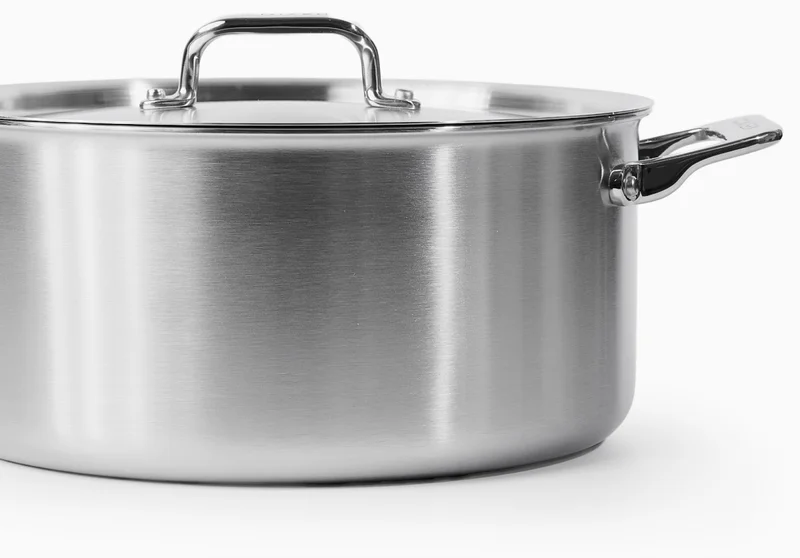 Misen. New products dropping all week! Your new Dutch Oven. Zero heavy lifting. Pre-order our new 6.75 QT Stainless Steel Dutch Oven and get 15% off with code NEW24
