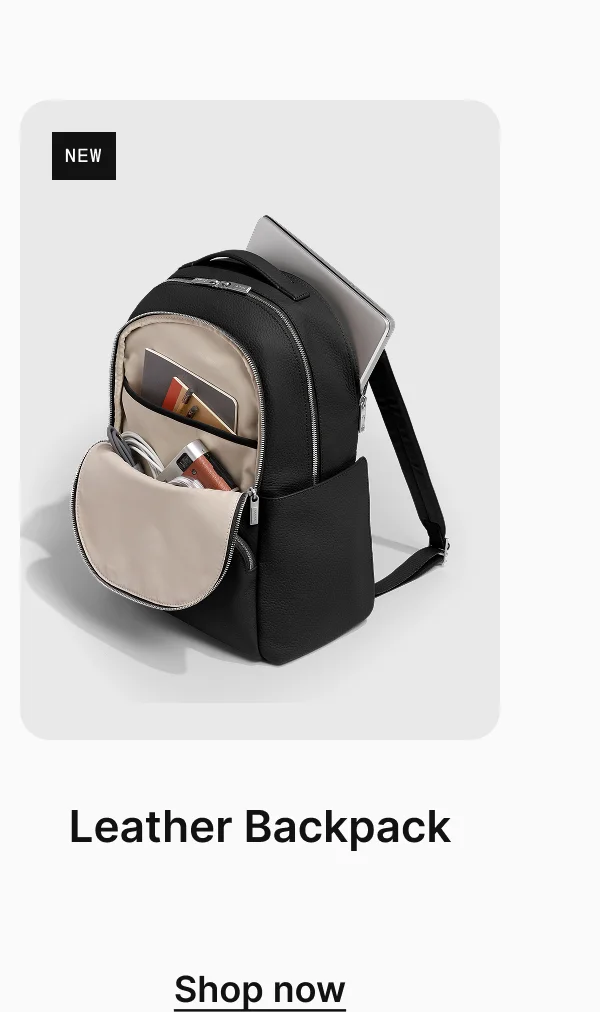 Leather Backpack
