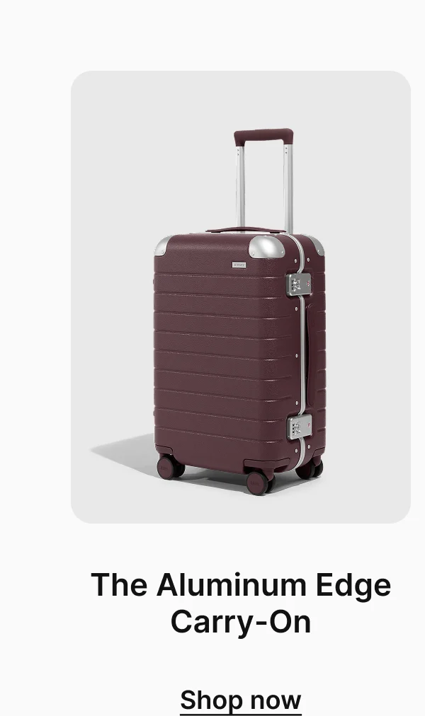 The Aluminum Edge Carry-On