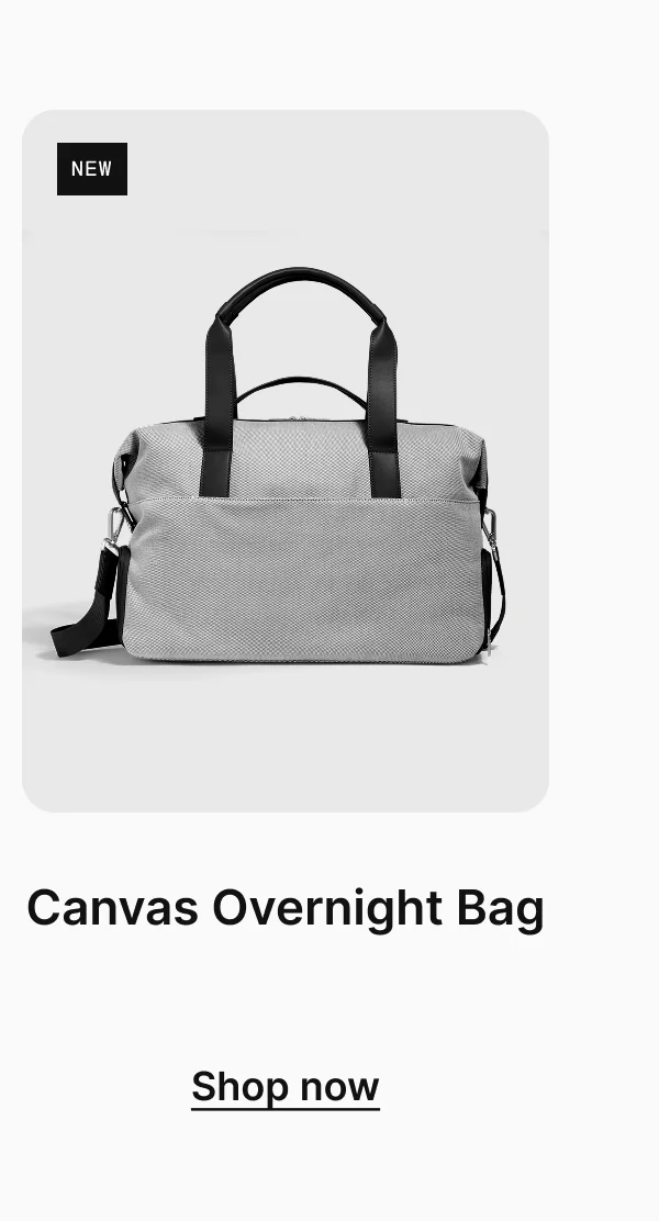 Canvas Overnight Bag
