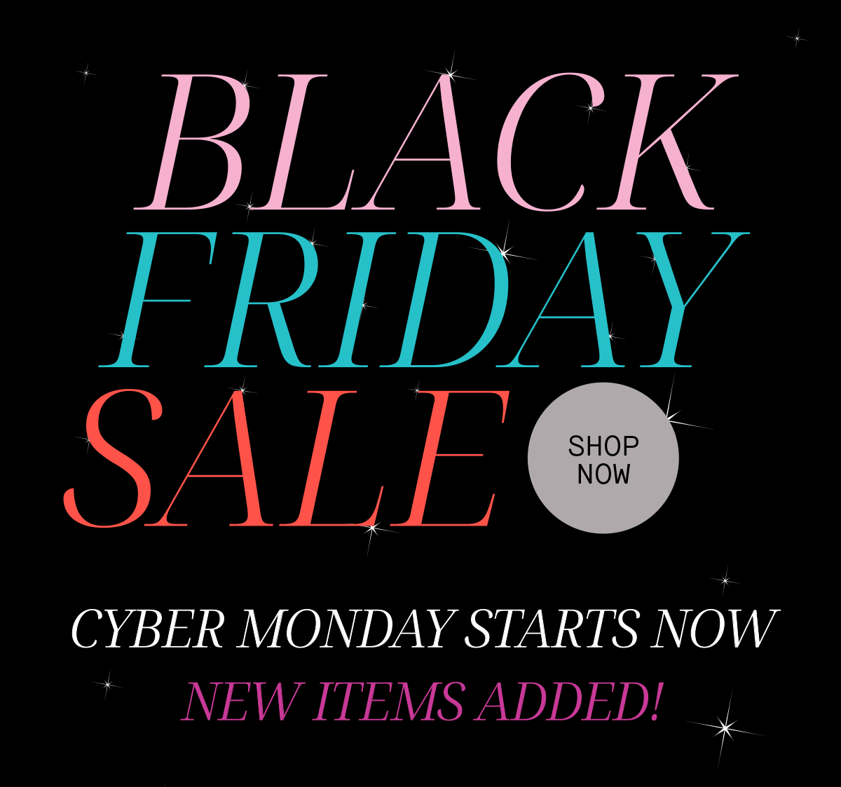 Shop Cyber Monday!