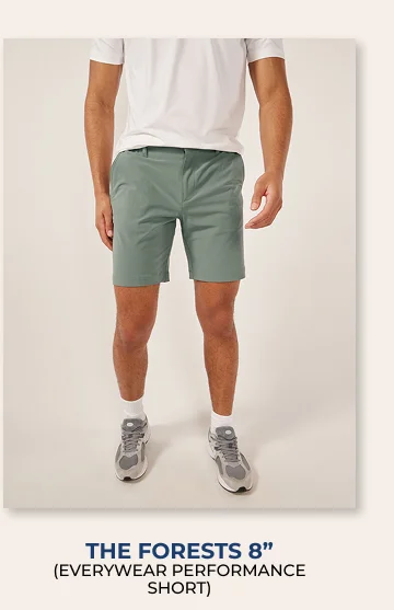 Everywear Performance Short: The Forests 8"