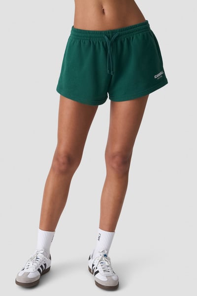 Image of Everyday Terry Mid Shorts Northern Green