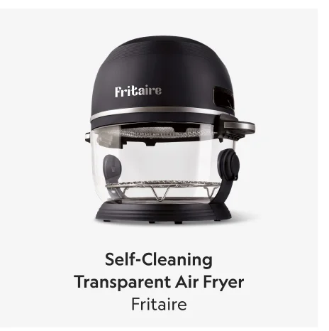 Self-Cleaning Transparent Air Fryer