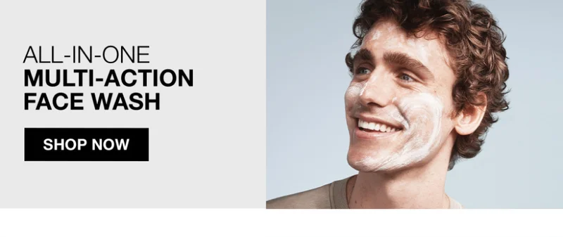 ALL-IN-ONE | MULTI-ACTION FACE WASH | SHOP NOW