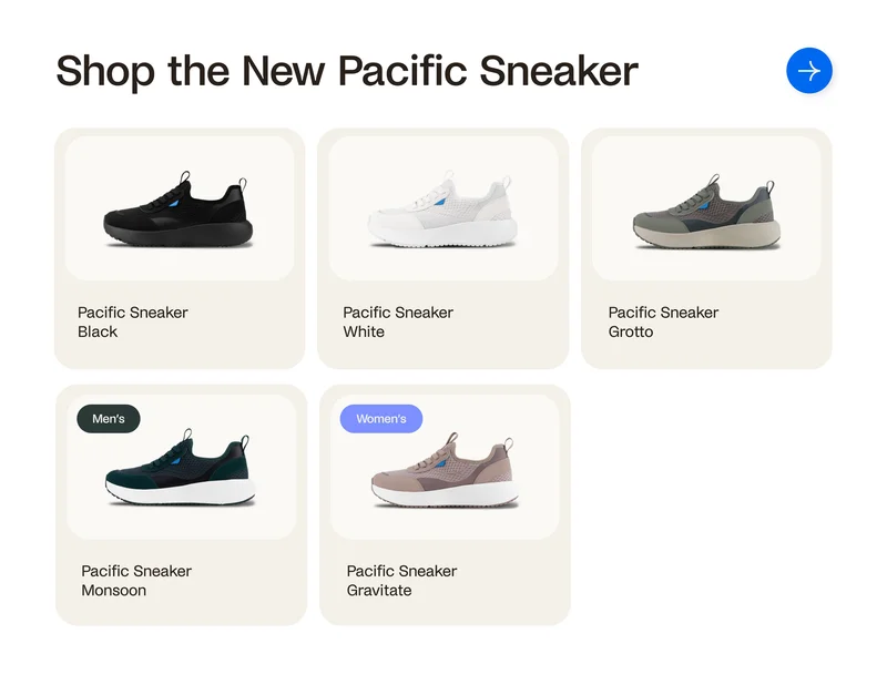 Shop the New Pacific Sneaker