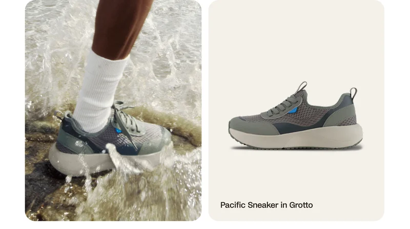 Pacific Sneaker in Grotto