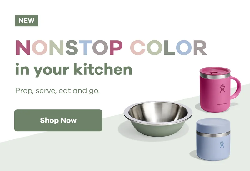 NEW NONSTOP COLOR in your kitchen. Prep, serve, eat and go. | Shop Now