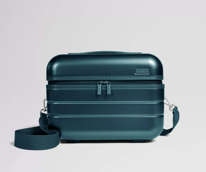 Image of The Train Case in Stormy Teal
