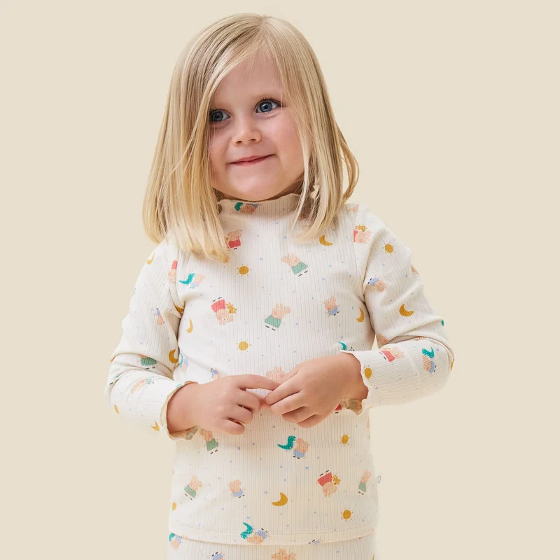 Image of Peppa Pig Ribbed High Neck Top