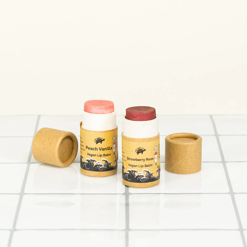 Image of Lip Balm Duo - Zero Waste Lip Balm with Paper Packaging
