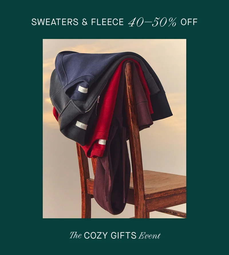 Image | Sweaters & Fleece 40–50% Off | The Cozy Gifts Event | Shop Sale
