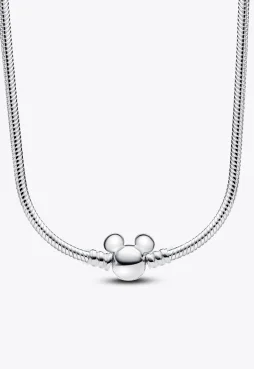 Disney Mickey Mouse Snake Chain Necklace