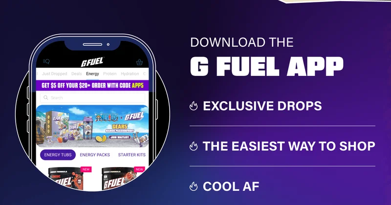 Download the G FUEL App