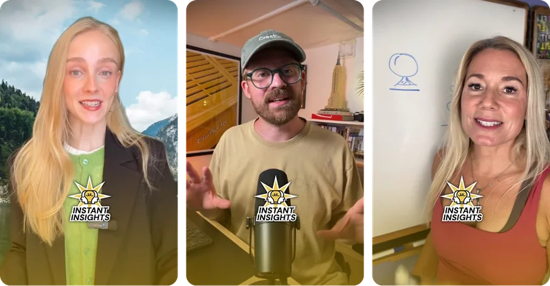 Instant Insights Collage Video