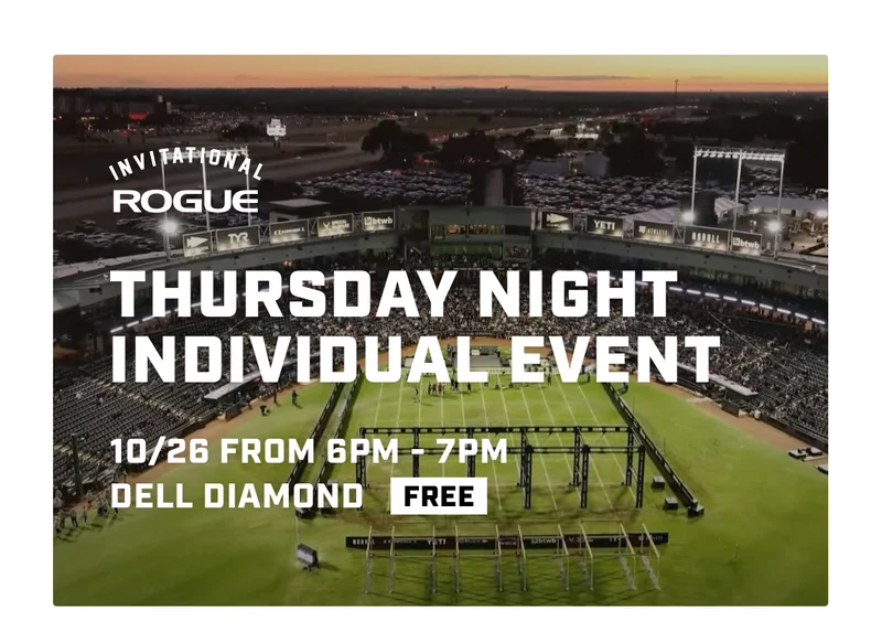 Thursday Night Individual Event