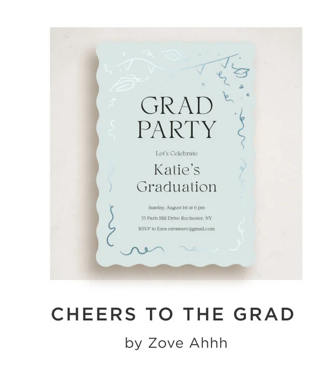 Cheers To The Grad