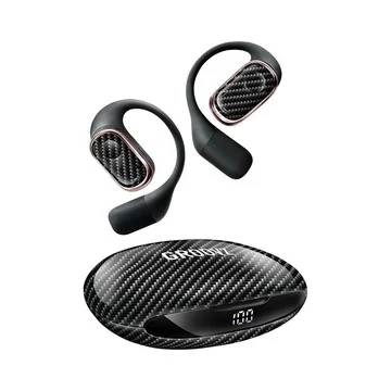 Groovz Plus Open Ear True Wireless Headphones with Charging Case